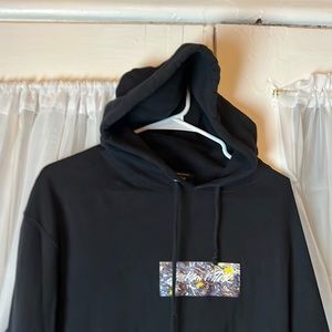 Medicom Sync X Jackson Pollock Studio Logo Pullover Hooded Sweatshirt Men’s XL